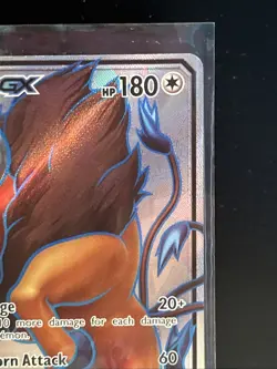 Pokemon Tauros GX Ultra Rare Full Art Holo 144/149 SM Base Set EN NM - Image 2