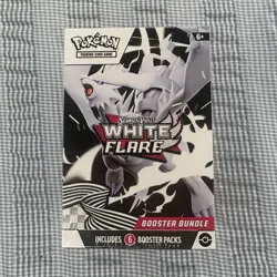 Pokemon TCG Scarlet & Violet—White Flare Booster Bundle 6 Packs English 2025 - Image 1