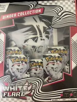 Pokemon White Flare Binder Collection - Image 1