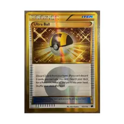 Pokemon TCG Ultra Ball 122/116 Plasma Freeze Secret Rare Holo Trainer English - Image 1