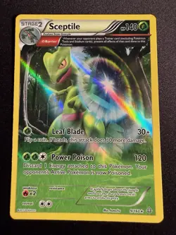 Sceptile 9/160 Holo Rare Primal Clash Pokemon Reverse Holo Near Mint - Image 1