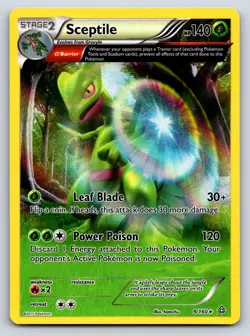 Sceptile 9/160 Holo Rare Primal Clash Pokemon Near Mint - Image 1