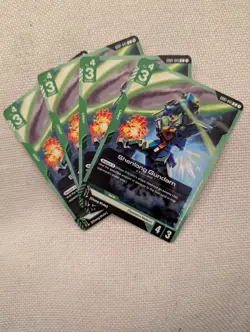 GD01-041 Shenlong Gundam X4 Playset Gundam TCG CCG English Card Game - Image 1