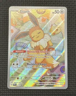 Eevee - 173 (Pokemon Center Exclusive) 173 Sv: Scarlet & Violet Promo Cards Holo - Image 1