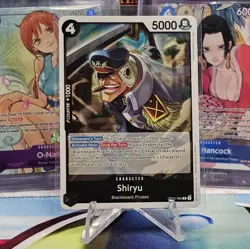OP10-086 Shiryu : foil : Rare English One Piece TCG Card : OP10: Royal Blood - Image 1