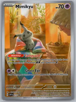 Mimikyu 075 - SIR - NM - Paldean Fates ETB Promo - Pokemon TCG - Image 1