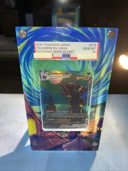 Pokemon Umbreon VMAX 215/203 Evolving Skies Custom 🪭 made Moonbreon Expand’art - Image 1