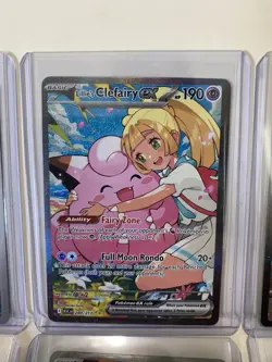 Pokemon TCG Lot Lillie’s Clefairy ex 280/217 Mega Lucario 179/132 + Sealed +Hits - Image 4