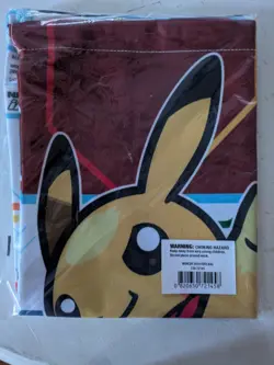 Pokemon Pikachu 2014 World Championship DC Drawstring Tote Bag New - Image 1