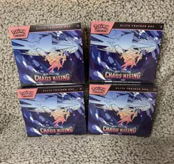 Pokemon Chaos Rising Elite Trainer Box Factory Sealed ETB - Image 1