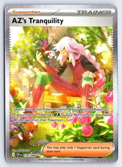 AZ'S TRANQUILITY 120/086 CHAOS RISING POKEMON NM - Image 1