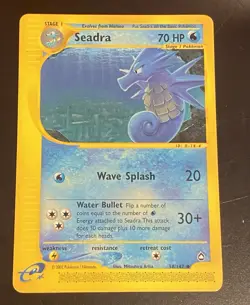 The Pokemon Company Seadra Aquapolis 058/147 Uncommon Regular Stage 1 70 HP - Image 1