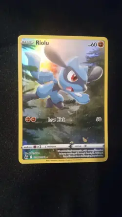 Riolu GG26/GG70 Ultra Rare Crown Zenith Galarian Gallery NM - Image 1