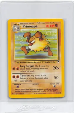 Primeape 59/110 & MANKEY 81/110 - Legendary Collection - Pokemon Card - LP/P - Image 1