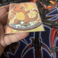 Pokemon TCG - TOPPS CHROME #04 CHARMANDER - Rare Holo NM - Image 5