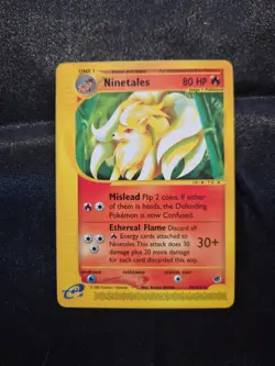 Pokemon Ninetales 057/165 Expedition Base Set Regular - Image 1
