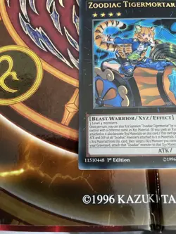 1x MP17-EN207 ZOODIAC TIGERMORTAR Ultra Rare 1st Edition YuGiOh Card - Image 4