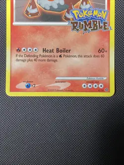 2009 Pokemon Pokemon Rumble Heatran #4/16 LP+ NM- - Image 2
