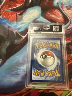 2025 POKEMON PHANTASMAL FLAMES EN #056 MEGA GENGAR ex PSA 9 - Image 2