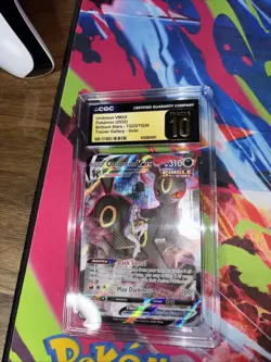 Pokemon Umbreon VMAX TG23/TG30 CGC PRISTINE 10 Brilliant Stars Pokemon TCG 2022 - Image 1