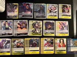 One Piece TCG Marshall D Teach Black/Yellow Competitive Deck - Image 1