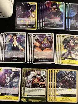 One Piece TCG Marshall D Teach Black/Yellow Competitive Deck - Image 2