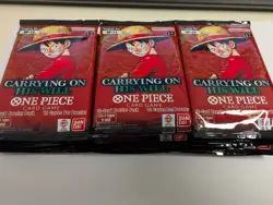 One Piece TCG OP13 Carrying On his Will Sealed Booster Box Packs - Qty - Image 1