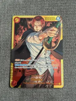 OP01-120 Shanks SEC One Piece Card Game TCG - Image 1