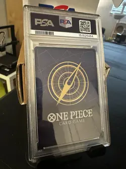 One Piece TCG: PSA 9 Monkey D Luffy P-041 1st Anniversary Complete Guide Edition - Image 2