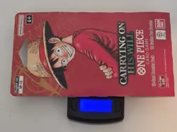 One Piece OP-13 Carrying On His Will Booster Pack English Sealed Weighed 37.9g - Image 1
