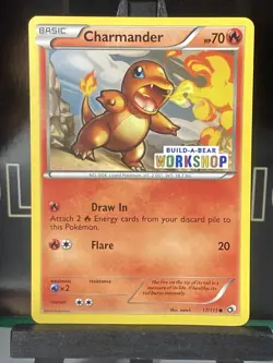 Charmander Build-A-Bear Promo 17/113 Pokemon Card NM - Image 3