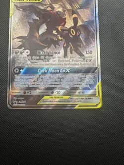 Pokemon TCG Umbreon Darkrai GX SM241 TAG TEAM Black Star Promo Holo Card - Image 4