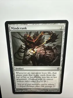 Mindcrank New Phyrexia Regular 2011 Magic: The Gathering Card NM - Image 2