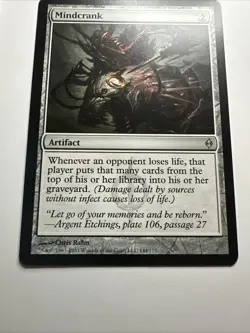 Mindcrank New Phyrexia Regular 2011 Magic: The Gathering Card NM - Image 3