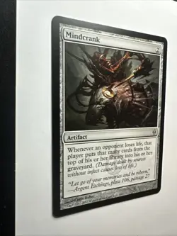 Mindcrank New Phyrexia Regular 2011 Magic: The Gathering Card NM - Image 4