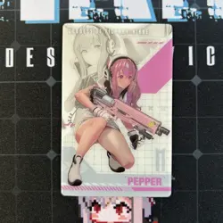 NIKKE Goddess of Victory Metal Card Collection Vol. 1 Pepper - Image 1