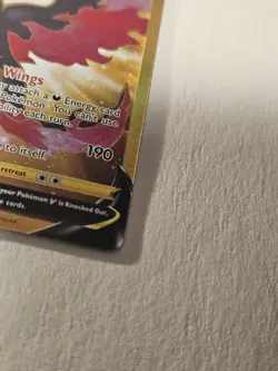 Pokemon TCG Brilliant Stars Galarian Moltres V Secret Rare Holo Card 183/172 - Image 3