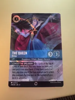 The Queen - Diviner (Enchanted) Disney Lorcana Ursula’s Return NM Holo - Image 1