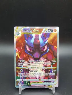 Lucario Vstar SWSH291 Black Star Promo Crown Zenith NM Pokemon Card - Image 1