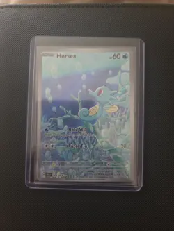 Horsea 067/064 Shrouded Fable Illustration Rare Pokemon TCG Card - Image 1