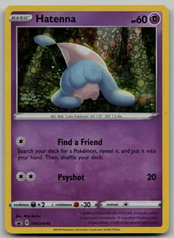 Hatenna - Promo SWSH: Sword & Shield Promo Cards SWSH040 NM - Image 1