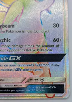 Espeon GX 152/149 Full Art Rainbow Secret Rare Card Pokemon Sun & Moon - Image 5