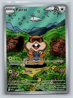 Pokemon TCG Patrat 152/086 Sv: White Flare Illustration Rare Holo Card - Image 1