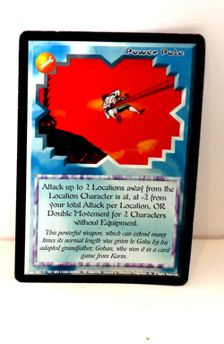 Dragon Ball Z Ani-Mayhem Power Pole Promo Card 1997 - Image 1