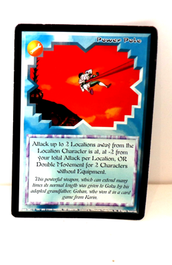 Dragon Ball Z Ani-Mayhem Power Pole Promo Card 1997 - Image 3