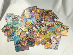 2026 Pokemon TCG 100 Card Lot Double Rares Holo/Foil Excellent-NM/M All Sleeved - Image 2