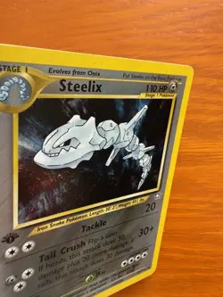 Steelix 15/111 Neo Genesis Holo First Edition Rare Pokemon Card. NEAR MINT 👀 - Image 4