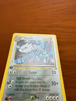 Steelix 15/111 Neo Genesis Holo First Edition Rare Pokemon Card. NEAR MINT 👀 - Image 5