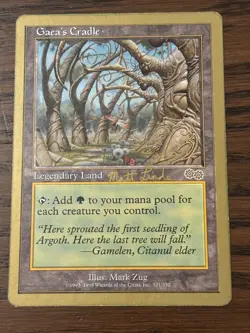 Gaea's Cradle - Matt Linde - 1999 English World Championship Card, MP+ - Image 1