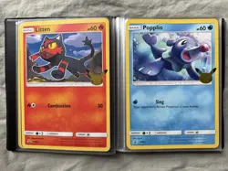 Pokemon 25th Anniversary Jumbo Cards and Binder Missing Jhoto starters 31 Cards - Image 4